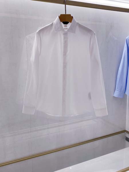 2025年12月30日新作Zegnaシャツ秋冬高級品/DM工...