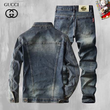 2026年1月8日Gucci 新作デニムの上下スーツ人気商品/TY工場