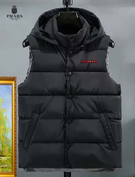 2026年1月9日PRADA 新作 羽毛綿のベストJX工場