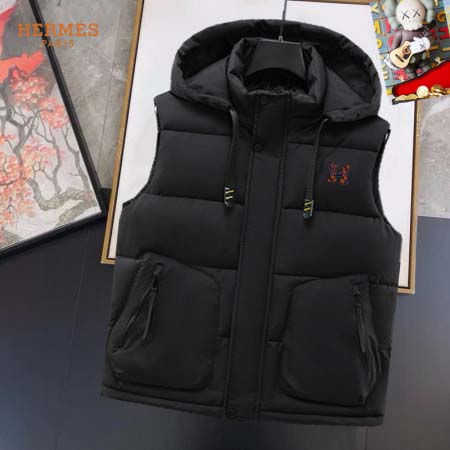 2026年1月9日HERMES 新作 羽毛綿のベストJX工場