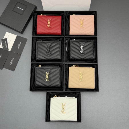 2026年1月12日新作高品質Saint Laurent財布  w10.5×h8.5×d2.5cm     /GQ工場