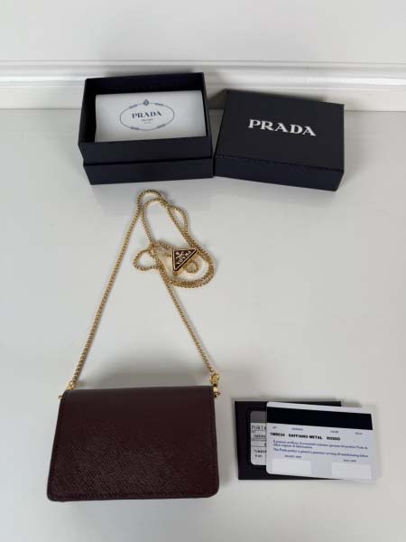 2026年1月13日新作高品質Prada財布P1MR034 Saffiano 11.5 x8 x2.5cm /GQ工場