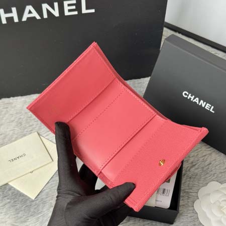 2026年1月14日新作高品質Chanel財布size10.5*7.5*3cm /GQ工場