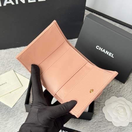 2026年1月14日新作高品質Chanel財布size10.5*7.5*3cm /GQ工場