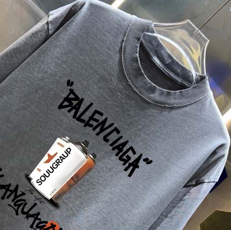 2026年1月22日新作Balenciaga 半袖 tシャツ高品質人気商品/誕生日プレゼント/FF工場