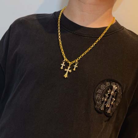 2026年1月31日入荷新品クロムハーツ十字架 ネックレスギフト/誕生日/記念品/アクセサリーxin工場