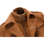 2026年1月4日Dior新作秋冬のダッフルコートに厚手のロングスーツビジネス紳士人気商品/TY工場