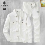 2026年1月8日Prada 新作デニムの上下スーツ人気商品/TY工場