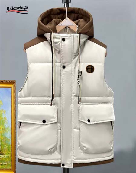 2026年1月9日 BALENCIAGA新作 羽毛綿のベスト...