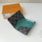 2026年1月12日新作高品質Louis Vuitton財布N40838， Damier Graphite  11.1× 7.5 cm /GQ工場