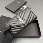 2026年1月12日新作高品質Saint Laurent財布w19×h11×3cm     /GQ工場