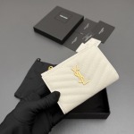 2026年1月12日新作高品質Saint Laurent財布w12×h10×d3cm     /GQ工場