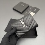 2026年1月12日新作高品質Saint Laurent財布w13.5×h9.5×d3cm     /GQ工場