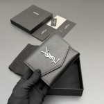 2026年1月12日新作高品質Saint Laurent財布w12×h10×d3cm     /GQ工場