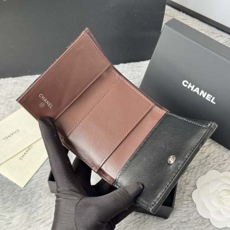 2026年2月19日新作高品質Chanel三折財布本革 /LYS工場