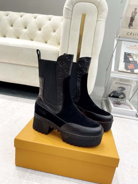 2026年2月21日入荷新作Louis Vuitton女性靴人気商品★/誕生日プレゼント/流行/高品質/JY工場Size:35-42