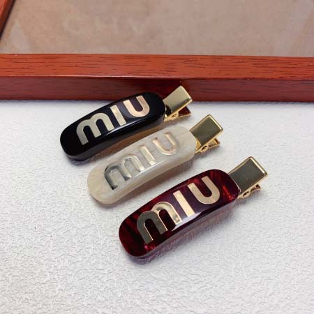 2026年2月5日入荷新品miumiuヘアピンギフト/誕生日...