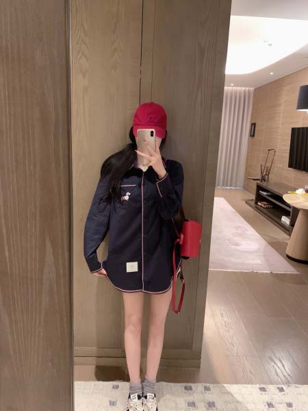 2026年3月6日入荷早春新作Thom Browneシャツファッション/誕生日プレゼント/贈り物 can工場