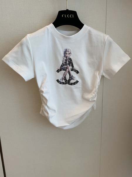 2026年3月6日入荷早春新作Chanel半袖 tシャツファッション/誕生日プレゼント/贈り物 can工場