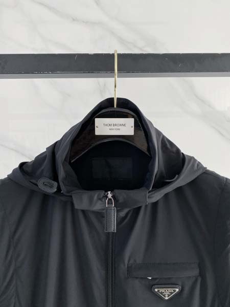 2026年3月6日入荷春秋新作Pradaジャケット高品質DH工場