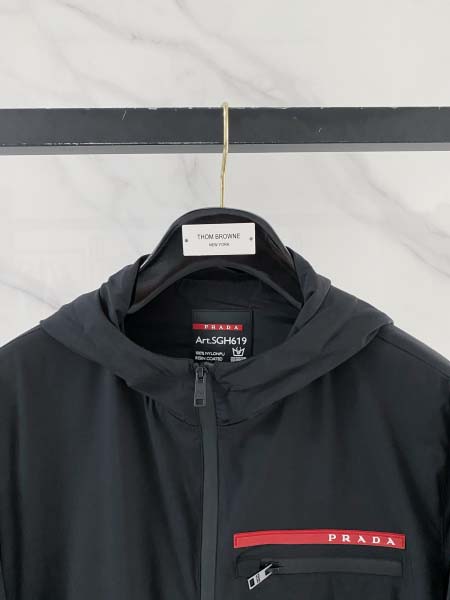 2026年3月6日入荷春秋新作Pradaジャケット高品質DH工場
