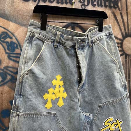 2026年3月11日新作Chrome Heartsジーパン高品質人気商品/誕生日プレゼント/FF工場