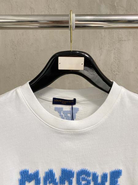 2026年3月19日春夏新作Louis Vuitton半袖 tシャツ原版復刻高級素材/A5工場