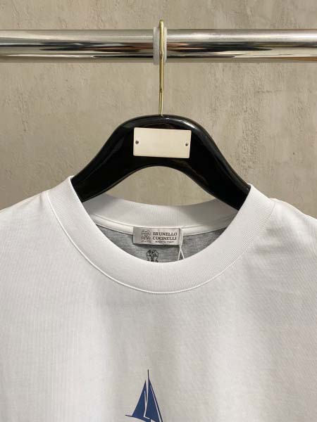 2026年3月19日春夏新作Brunello Cucinelli半袖 tシャツ原版復刻高級素材/A5工場