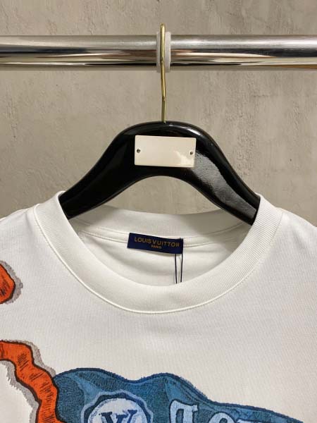 2026年3月19日春夏新作Louis Vuitton半袖 tシャツ原版復刻高級素材/A5工場