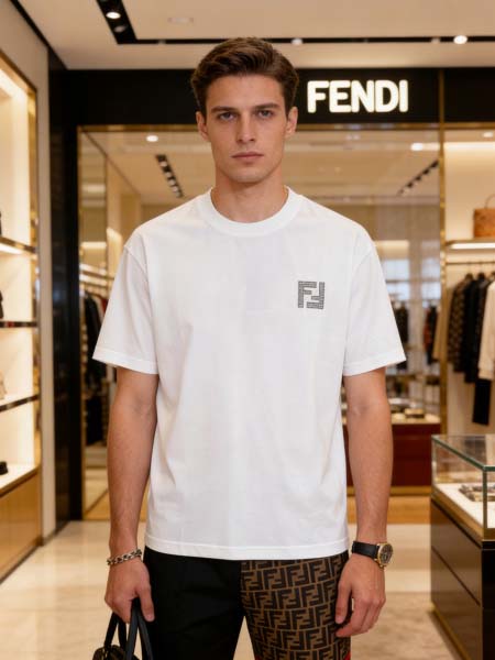 2026年3月29日入荷新作Fendi半袖Tシャツ春夏高品質超厳選★入手困難/LD工場