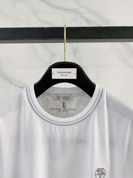 2026年3月31日入荷新作Brunello Cucinelli半袖Tシャツ春夏高品質超厳選★入手困難/LD工場