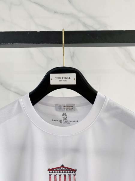 2026年3月31日入荷新作Brunello Cucinelli半袖Tシャツ春夏高品質超厳選★入手困難/LD工場