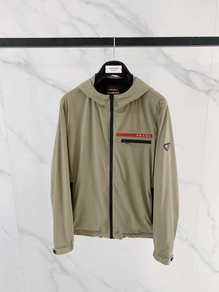 2026年3月6日入荷春秋新作Pradaジャケット高品質DH...