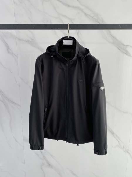 2026年3月7日入荷春夏新作Pradaジャケット高品質DH...