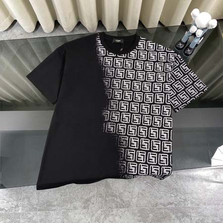 2026年3月17日新作Fendi半袖 tシャツ人気商品/誕...
