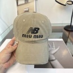 2026年3月22日入荷早春新作Miumiu帽子／野球帽ファッション/誕生日プレゼント/贈り物 HT工場