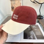 2026年3月22日入荷早春新作 Miumiu帽子／野球帽ファッション/誕生日プレゼント/贈り物 HT工場