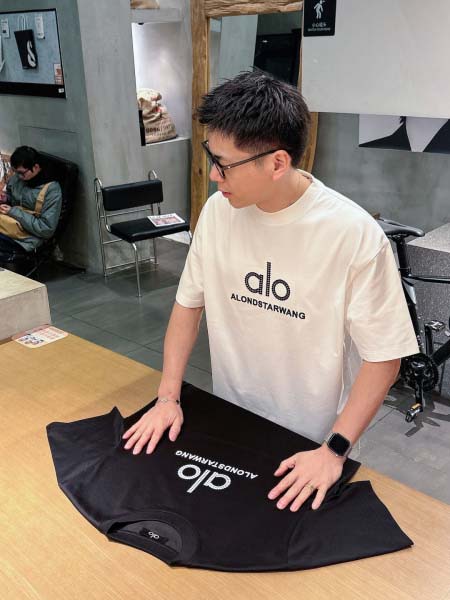 2026年3月31日入荷新作Alo半袖Tシャツ春夏高品質超厳...