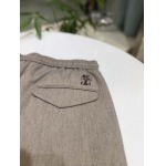 2026年4月1日春夏新作Brunello Cucinelliスラックス高品質人気商品/TY工場