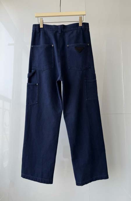 2026年4月12日入荷新作Pradaデニムパンツ 原版復刻人気で【极品】/正規品と同じサイズ/VR工場