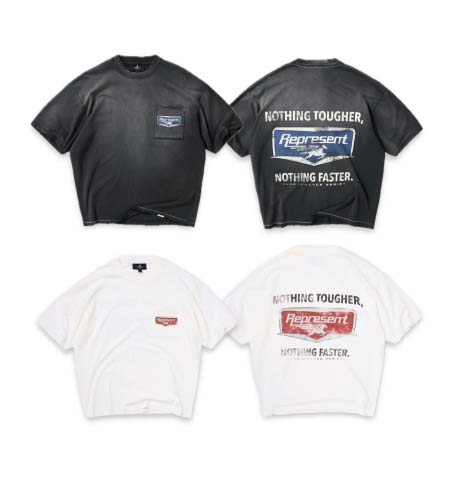 2026年4月13日春夏入荷新作REPRESENT短袖Tシャツ人気商品/BG工場