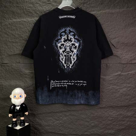 2026年4月13日春夏入荷新作Chrome Hearts短袖Tシャツ人気商品/BG工場