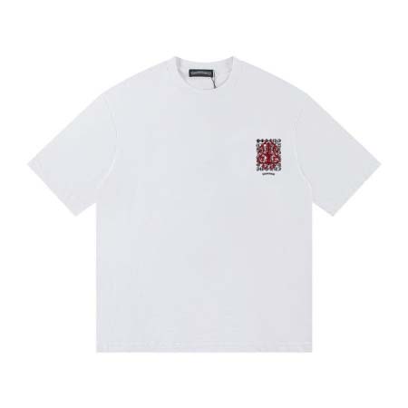 2026年4月14日春夏入荷新作Chrome Hearts短袖Tシャツ人気商品/HJJ工場