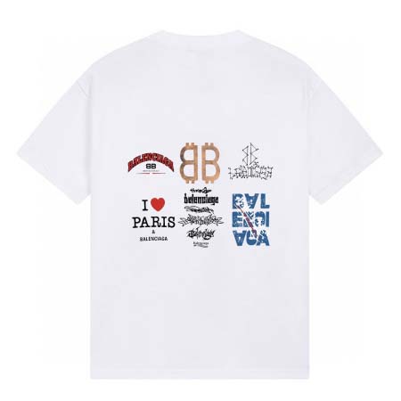 2026年4月14日春夏入荷新作Balenciaga短袖Tシャツ人気商品/HJJ工場