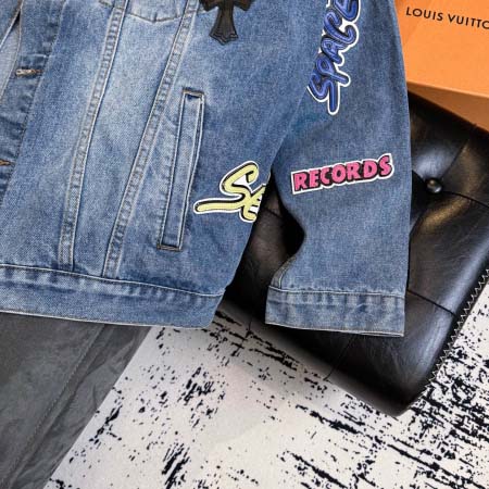 2026年4月15日新作Chrome Heartsジャケット高品質/誕生日プレゼント/FF工場