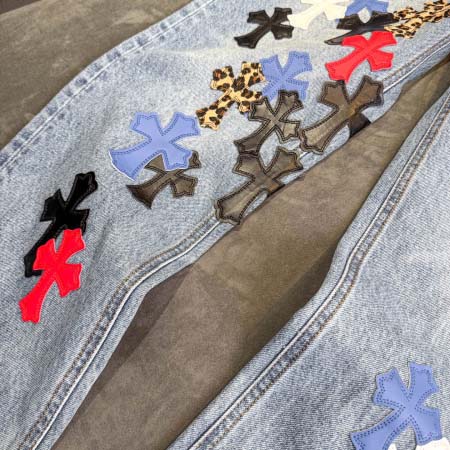 2026年4月15日新作Chrome Heartsジーパン高品質/誕生日プレゼント/FF工場