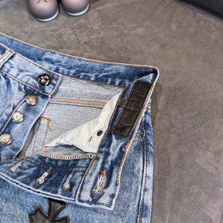 2026年4月15日新作Chrome Heartsジーパン高品質/誕生日プレゼント/FF工場
