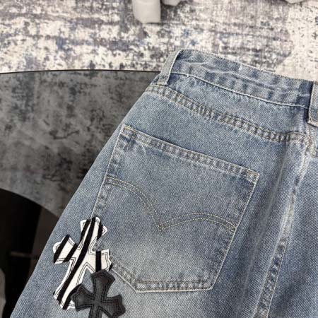 2026年4月15日新作Chrome Heartsジーパン高品質/誕生日プレゼント/FF工場