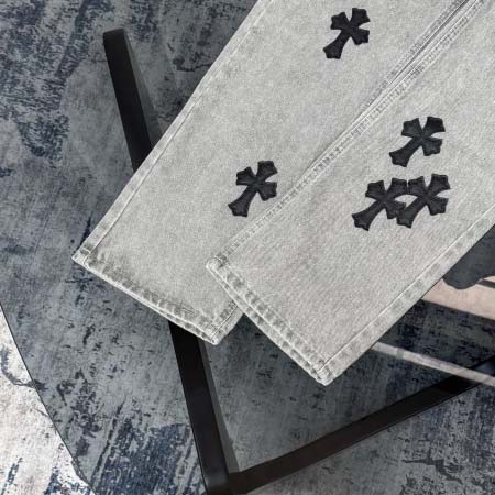 2026年4月15日新作Chrome Heartsジーパン高品質/誕生日プレゼント/FF工場