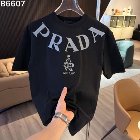 2026年4月19日新作Prada半袖 tシャツ高品質/誕生日プレゼント/FF工場